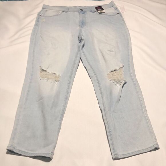 Mom Jeans Womens 15 Distressed - Picture 1 of 3